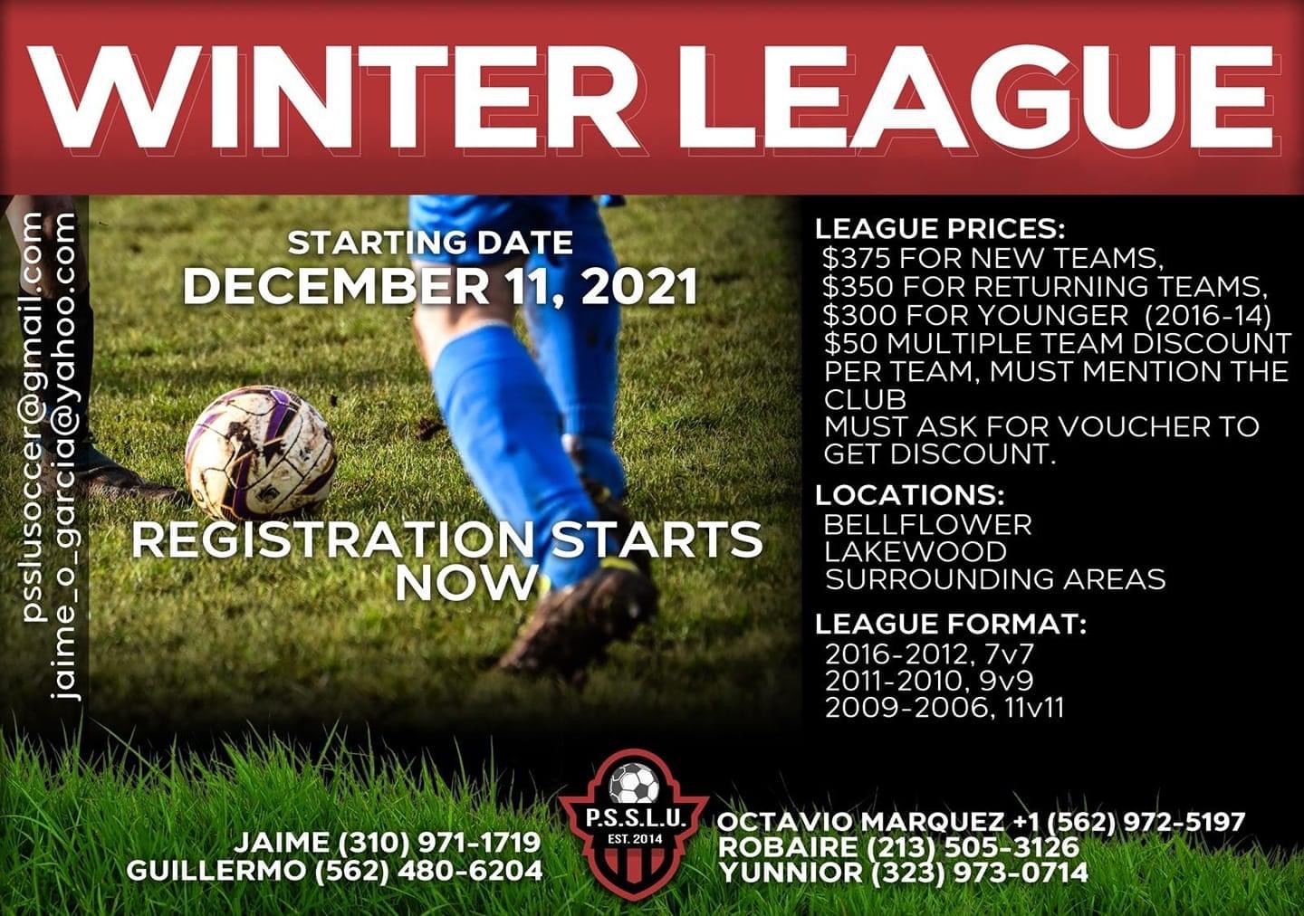 PSSLU Winter League